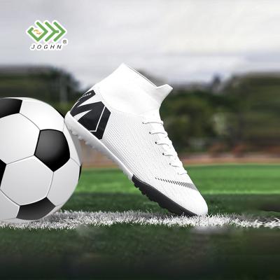 China New High Quality Ladies Adult Training Shoes Soccer Shoes Soccer Boots For Artificial Grass High Top for sale