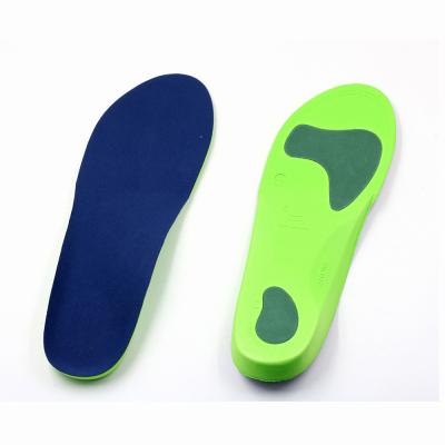 China Integral Plantar Fasciitis Insole Comfort Arch Support Fasciitis High Insole Inserts Flat Feet Orthopedic Insole for sale