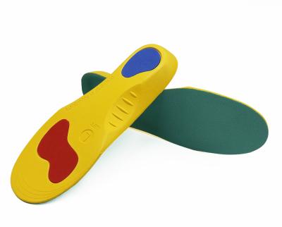 China Pediatric Kids Orthopedic Insoles EVA Insoles for Orthotic Kids Shoes Flat Foot Orthotic Insole Arch Support for sale