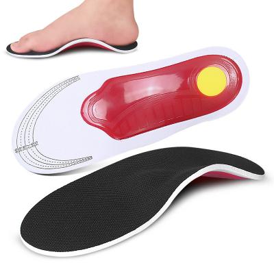 China Wholesale EVA Orthotic Insoles Arch Support Flat Shock Absorption Breathable Arch Support Feet Wear Resistant Insole for sale