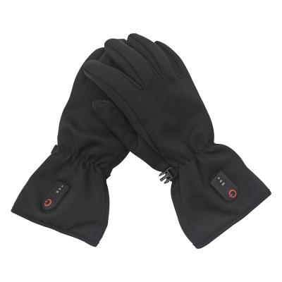 China Waterpoof touch screen weathert motorcycle riding rechargeable freezing thermal gloves heated gloves for sale