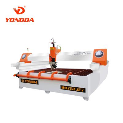 China Yongda YD-3020 Industrial Metal Cutting AC 5 Axis Water Jet Cutting Machine Water Jet Cut Marble Medallions 3.0*2.0 M Angled Cutting Machine for sale