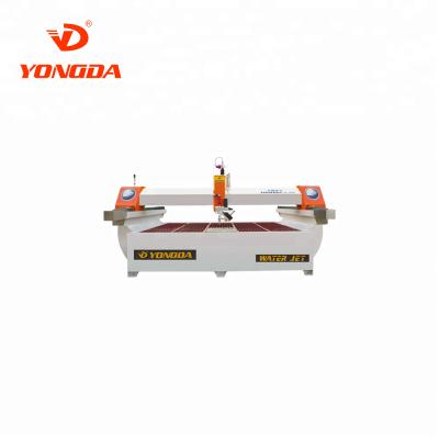 China Building Material Stores YONGDA YD4020 AC 5 Axis Marble/Granite/Quartz Waterjet Cutting Machine CNC Water Jet Cutter Ultra-Speed for sale