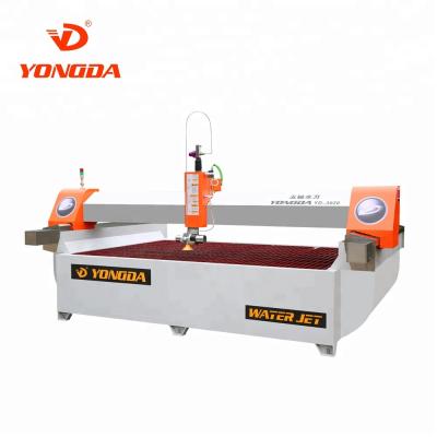 China Building material shops YONGDA YD-4020 ab 5 axis glass cutting machine automatic waterjet processing machine 220V/380V/415V for sale