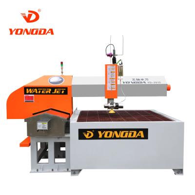 China Building Material Stores YONGDA YD2015 AB 5 Axis Water Jet For Granite/Marble/Ceramic/Metal/Glass/Quartz for sale