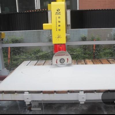 China Factory bridge saw, 4 axis bridge cutting machine (A) for stone, marble, granite, agglomerate stone, ceramic for sale