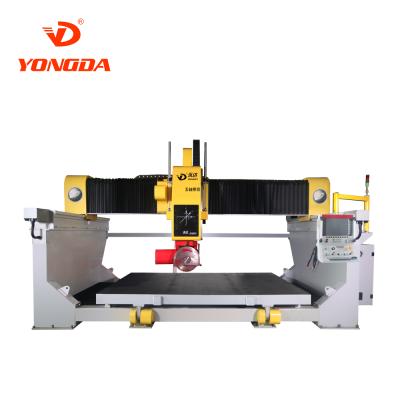 China Building Material Shops YONGDA YD-3020B 5 Axis CNC Bridge Cutting Machine/Bridge Saw For Granite/Stone/Marble/Quartz Full-Option for sale