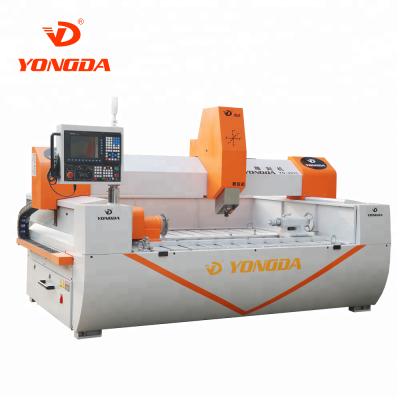 China YONGDA YD2015 Industrial Metal Ceramic Tile 3 Axis Engraving Machine Stone Glass Stone Wood Engraving And Carving Machine for sale