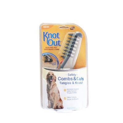 China Pet Grooming Brush Sustainable Electric Dog And Cat Cleaning Brush for sale