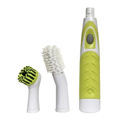 China 2 Viable in 1 Household Kitchen Cleaning Brush Kit Electric Shoes Cleaning Brush 12000rpm for sale