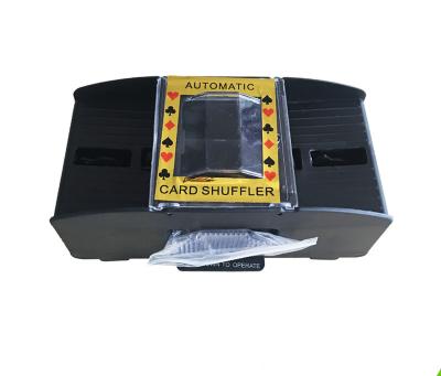 China Hot Sales 2 Deck Eco - Friendly Plastic Card Shuffler Auto Merchant for sale