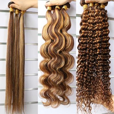 China Wholesale Curly Curly Cuticle Aligned Virgin Hair, Russian Blonde Virgin Hair Bundle, 40 Inch Blonde Brazilian Hair Extension for sale