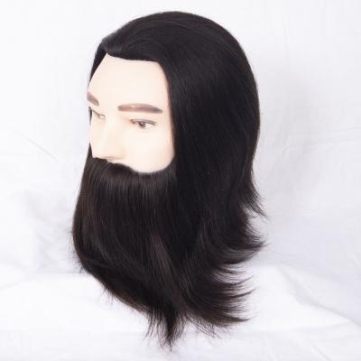 China Cosmetology Mannequin Heads Face Hot Sale Male Mannequin Beard Head Human Body Training Doll Head for sale