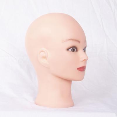 China Cosmetology Manikin Heads Hot-sell Mannequin Bald Head Dummy Head for sale