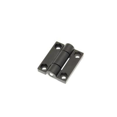 China Family Use Porcelain Cabinet Hinge Plastic Torque Hinge Damping Glass Door Hinge 44*37*13mm for sale