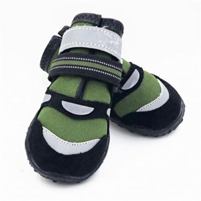 China Pet Wear Environmentally Dog Pet Autumn / Winter Cotton Teddy Shoes for sale