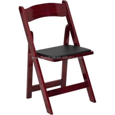 China Folding Chair Solid Wood Mahogany Wood Furniture for sale