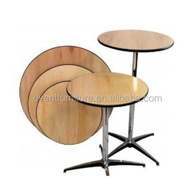 China Eventfur Boy High Hard Solid Wood Cocktail Table for sale