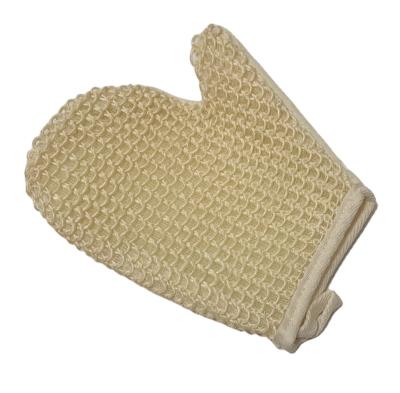 China EXFOLIATE Exfoliating Sisal Bath Glove Skin Sisal Deep Cleansing Gloves for sale