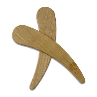 China Viable Cosmetic Tool Bamboo Stick Spatula Scrape Spoon for sale