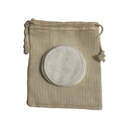 China Stored Bamboo Fiber Makeup Remover Pads With Storage Bag for sale