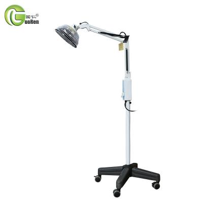 China QC GuoRen Physiotherapy TDP Lamp Floor Heat Arthritis Pain Relief Treatment 110/220V Adjustable Infrared Physiotherapy Lamp for sale