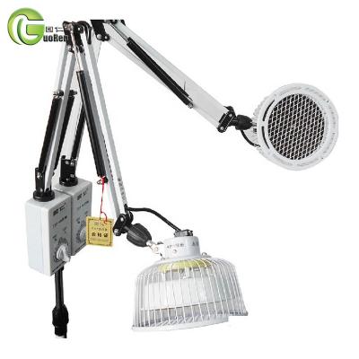 China Floor Stand 275W Physiotherapy Infrared Therapy TDP Heat Lamp Medical Lamp for Health Pain Physiotherapy for sale