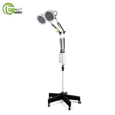 China 2x250W Floor Standing Type Physiotherapy TDP Lamp Two Head Infrared Heat Adjustable Current Order Soon To Germany TDP for sale