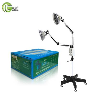 China Physiotherapy Electromagnetic TDP Instrument Heat Therapy Lamp CQ-36C Dual Head Floor Lamp with Mineral Plate for TDP Far Infrared for sale