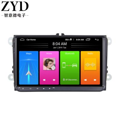 China Universal Wifi BT Carplay Android 9 Support Android 10 Inch 2 Din Car Radio Multimedia VCR Auto Stereo For Volkswagen/VW for sale