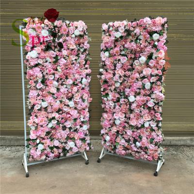 China Blooms Only SPR Supplies Rose Peony Bouquet Silk Artificial Flower Wall Wedding Decorative Home Floral Backdrop for sale