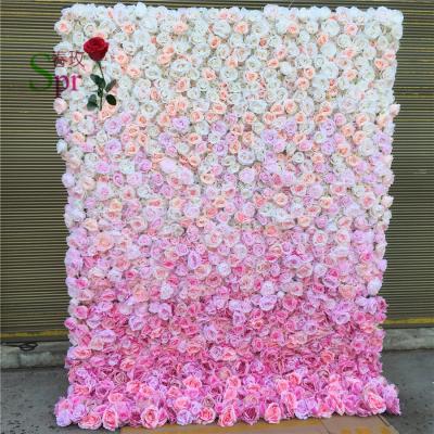 China Fashional SPR Free Shipping Shade 30pcs/set Wedding Occasion Flower Wall Backdrop Factory Artificial Rose Sales for sale