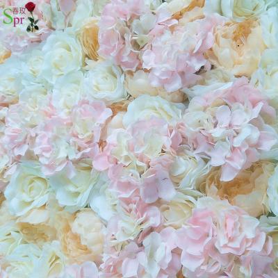 China FREE Express Shipping Occasion Wedding Decoration Backdrop Artificial Flower Silk Table Runner Arrangement EMS SPR for sale