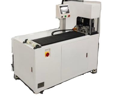 China Full Automatic Bottom Wood Rail Headrail Venetian Blind Cutting Pull Punching Machine For Venetian Blinds for sale