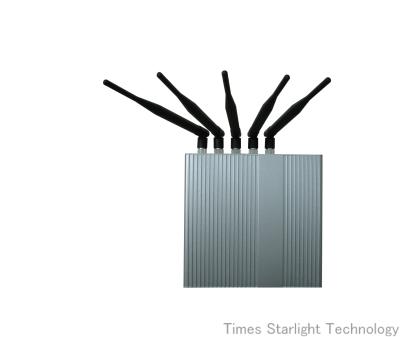 China Jammer shortrange sem fio do telemóvel de WiFi com a antena direcional de Omni de 5 faixas à venda