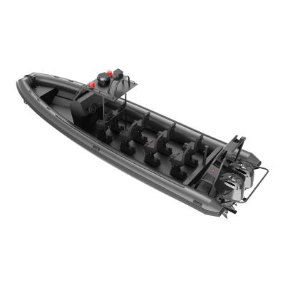 China Leisure Dragonbay CE 28FT/8.6M RIB 860 hypalon PVC aluminum hull inflatable luxury rib boat for sale for sale