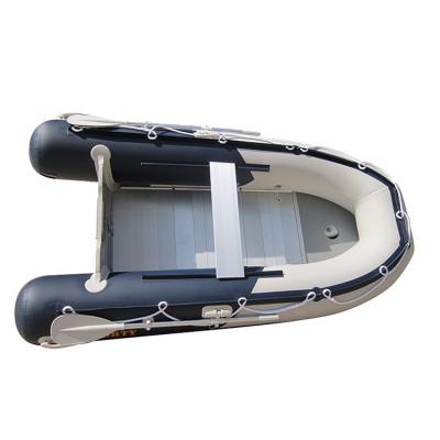 China Fishing Hot sale CE 5 capacity rib 360 hypalon PVC tube inflatable boat fishing boat by ODM manufacture for sale