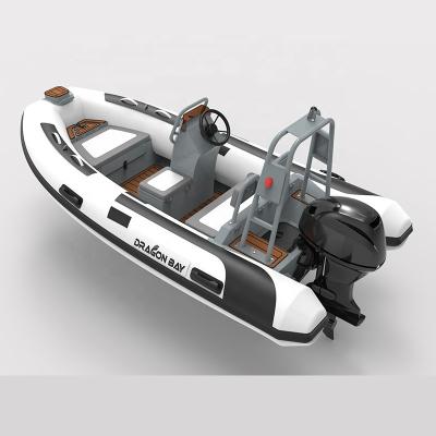 China Dragon Bay Marine Classic 3.6m 12ft Rubber Dinghy with Inflatable Motor Boat 360 Aluminum Rib for sale