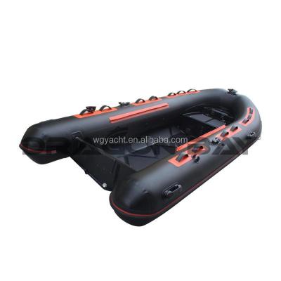 China Big Promotion Classic Rib Inflatable Fishing Boat With Outboard Motor for sale