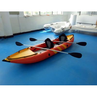 China Fishing and Rowing Kayac Wholesale Canoe Carro Inflatable Kayak for sale