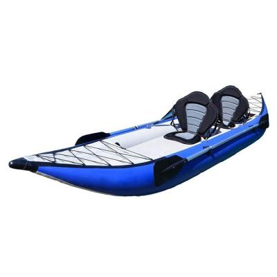 China Fishing And Rowing Best Selling Plastic Kayak For Two Person Kayak Fishing Inflatable Paddle Kayak for sale