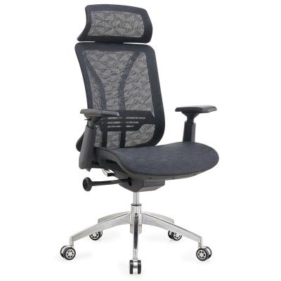 China (Size) Office Furniture Adjustable High End Ergonmic Locking Caster Swivel Desk Chair for sale