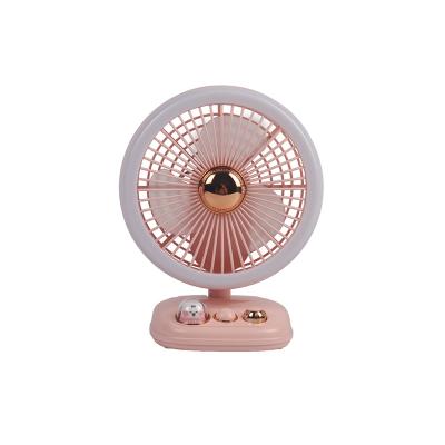 China Long Battery Life Ultra USB Mini Fans for Home Rooms Bedroom Nightstand Table Fan Office Dorm Travel Desktop Fan for sale