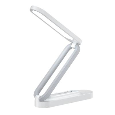 China 2023 New Style ABS+PC Foldable Desk Light Lamp with Wireless Charger and Rechargeable USB Port LED Study Lamp for Eye Protection for sale