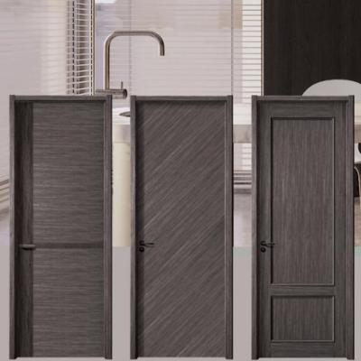 China ABYAT Modern Popular Interior Wooden Door Designs PVC Coated Wooden Door for sale