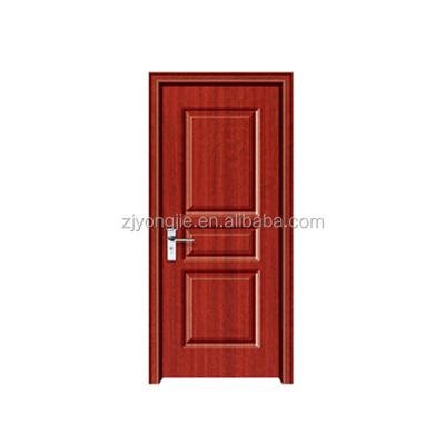 China Hot Selling Good Quality PVC Swing Door Luxury Design For MDF Door Room Door Standard Sizes for sale