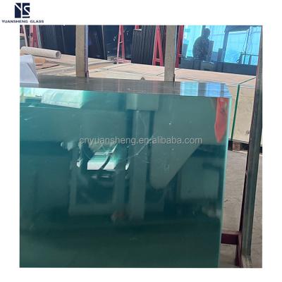 China Yard 8mm 10 mm 12mm tempered glass for building architecture for sale