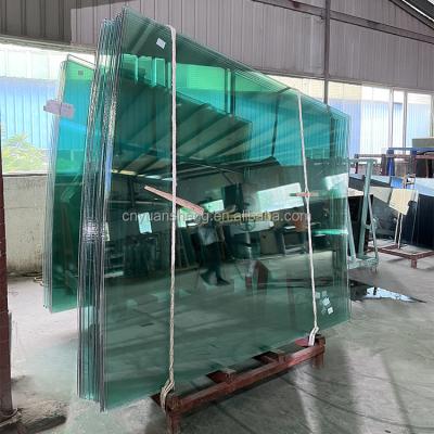 China Yard Factory Price Building Use Extra Heavy Duty Glass Tempered Glass for sale