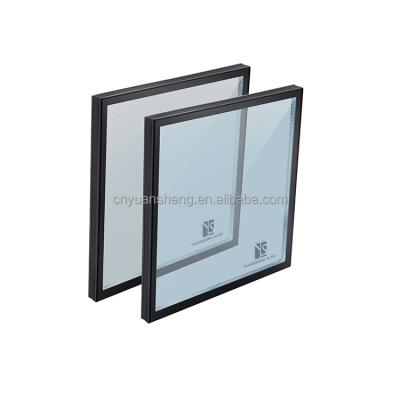 China Court cavity double-layer door and tempered glass customized window heat insulation and sound insulation toughened hollow glass for sale