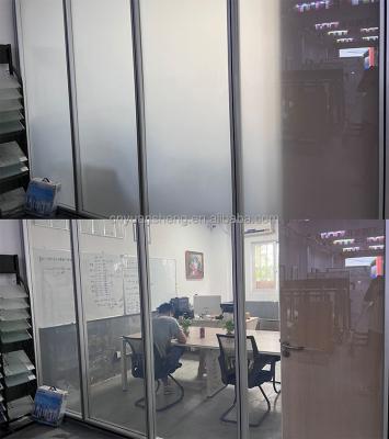 China Traditional Pdlc Privacy Smart Electric Smart Glass Film Window Switchable Glass for sale